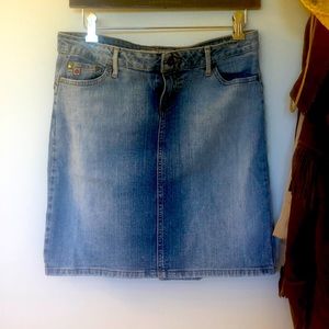 Vintage - Paris Blues jean skirt